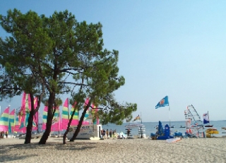 Ecole de voile a Maubuisson